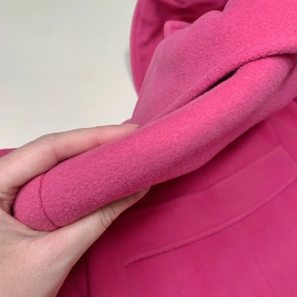 Mackintosh wool blend Pink Trench Coat size 10
